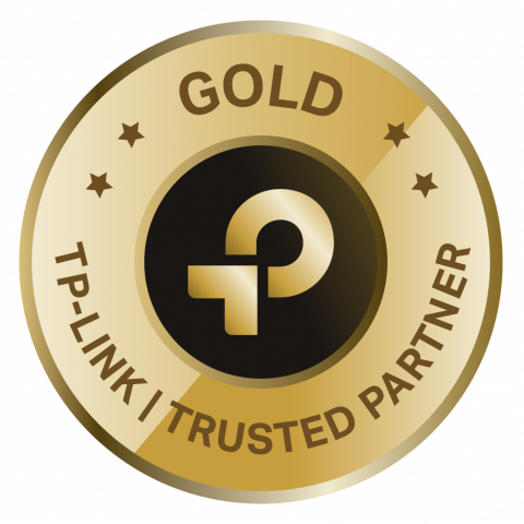 TP-Link Trusted Partner Logo Gold