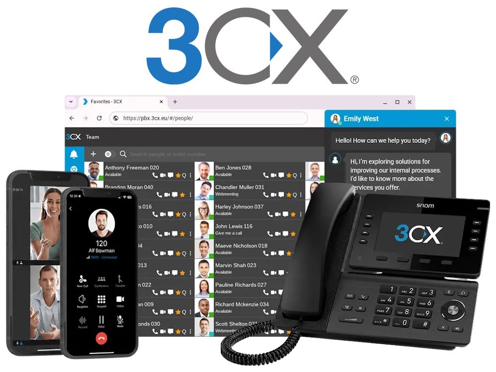 3CX software telefooncentrale