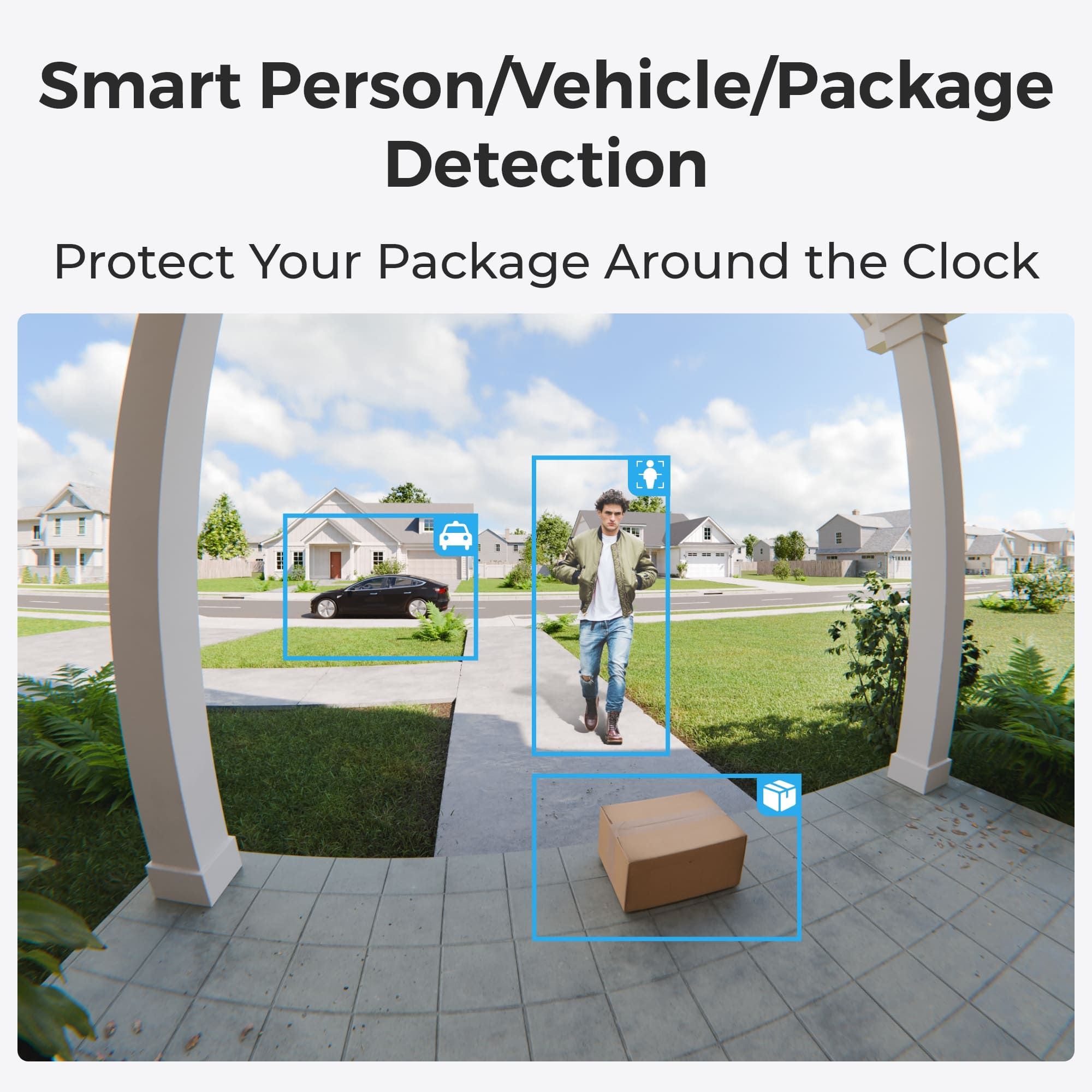Reolink D340B WiFi Doorbell met accu Wit
