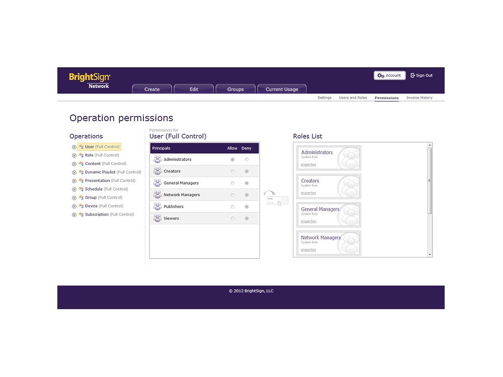 BrightSign Network Access 1 jaar