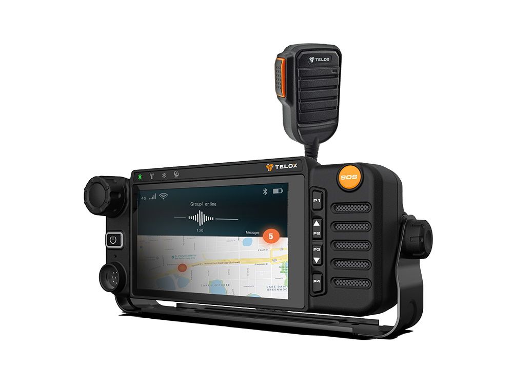Telox PTT M6 Mobilofoon