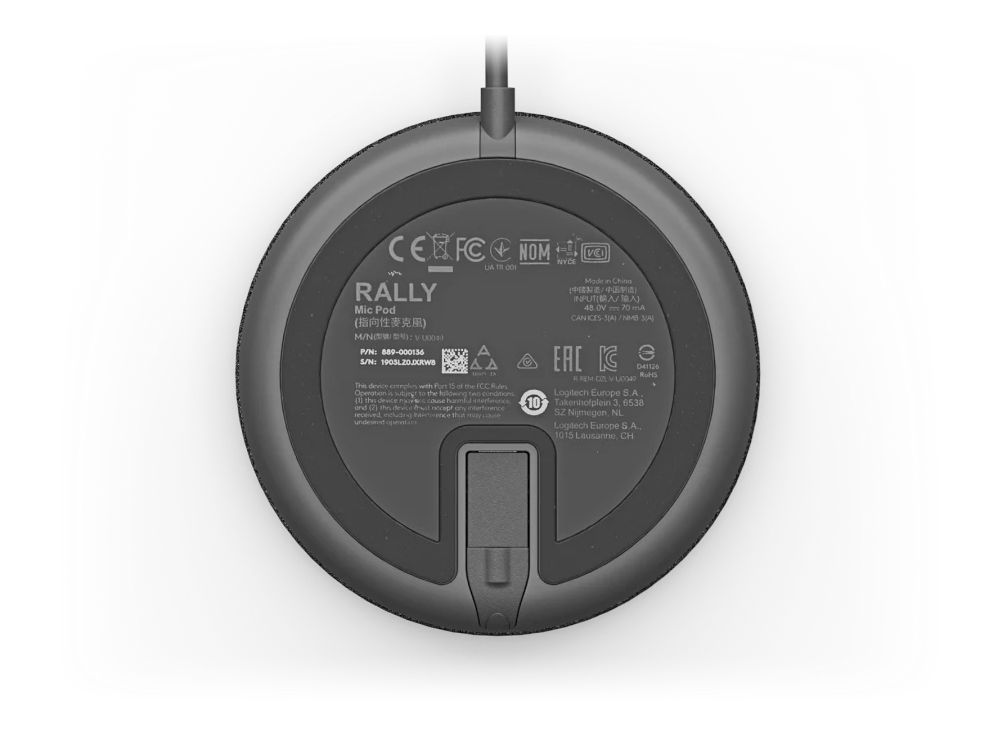 Logitech Rally Mic Pod
