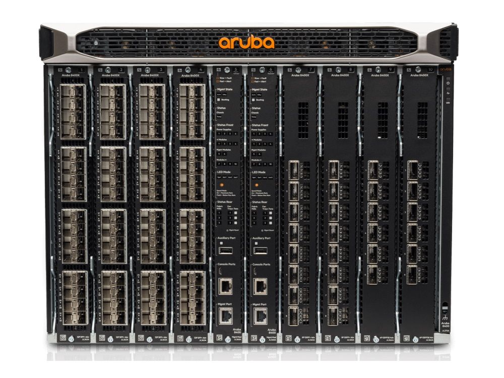 Aruba 8400 8-slot Chassis