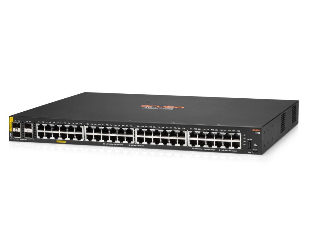 Aruba 6100 48G CL4 PoE 4SFP+