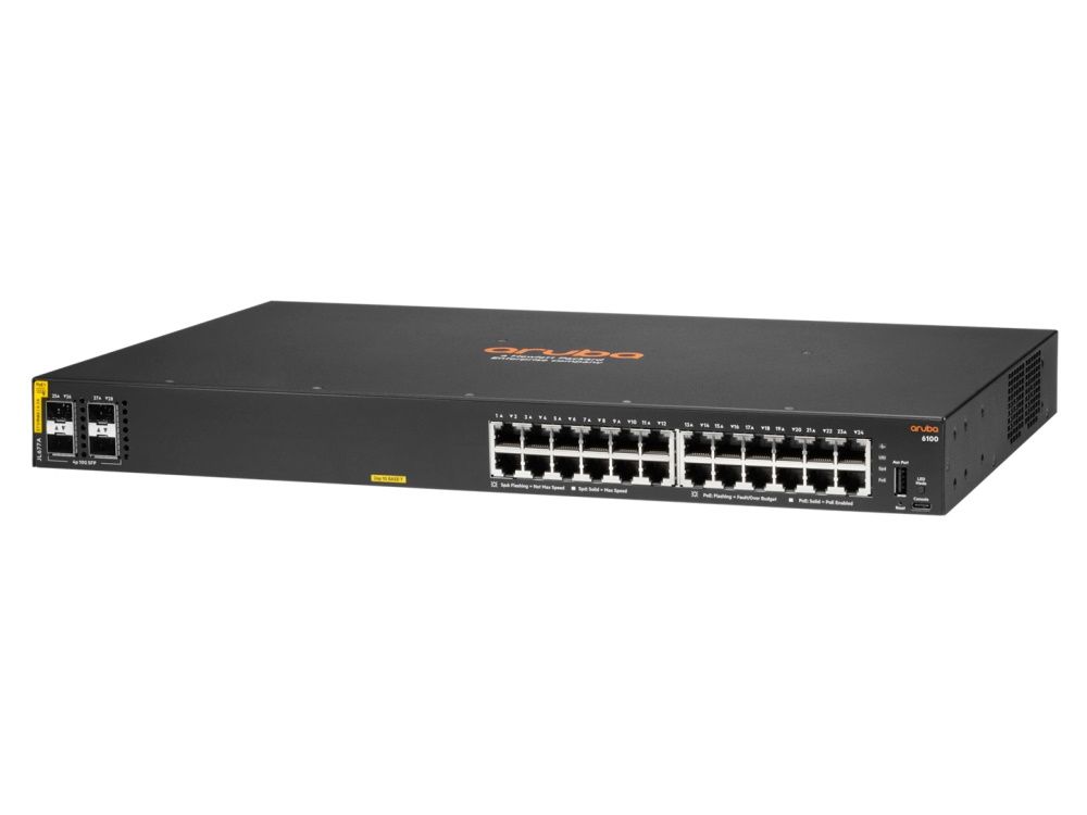 Aruba 6100 24G CL4 PoE 4SFP+