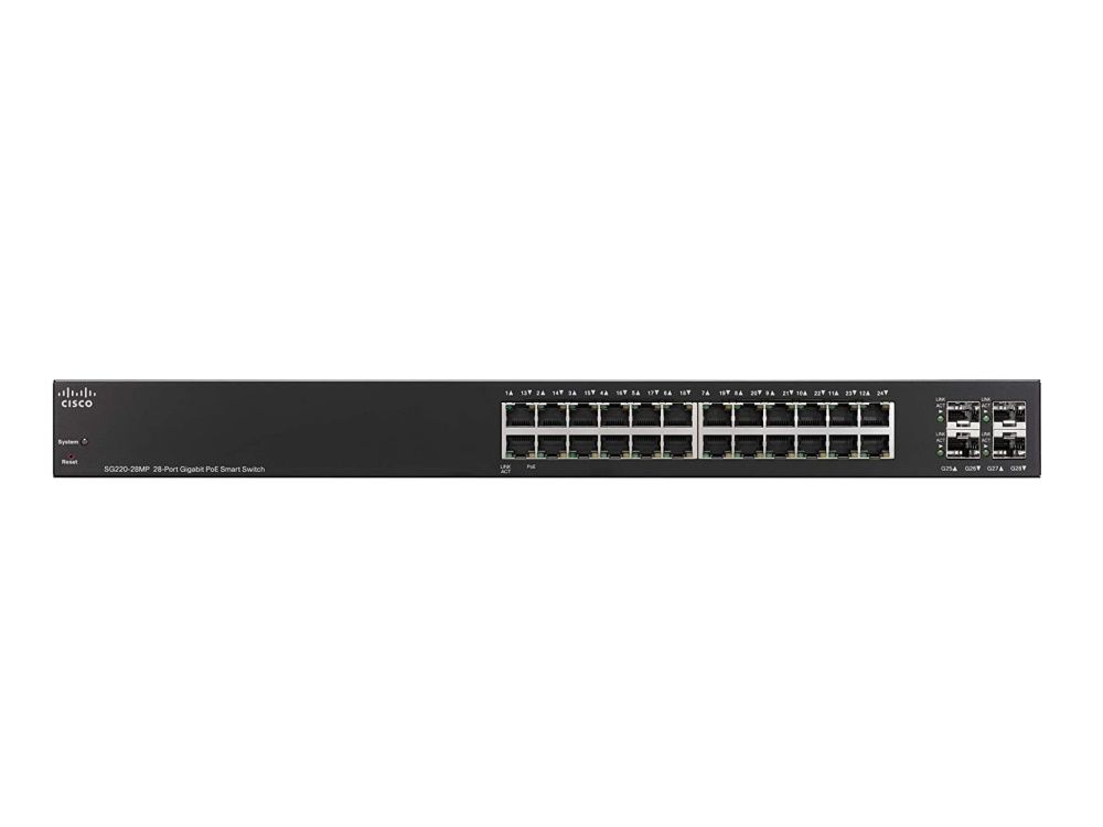 Cisco SG220-28MP 28-poorts