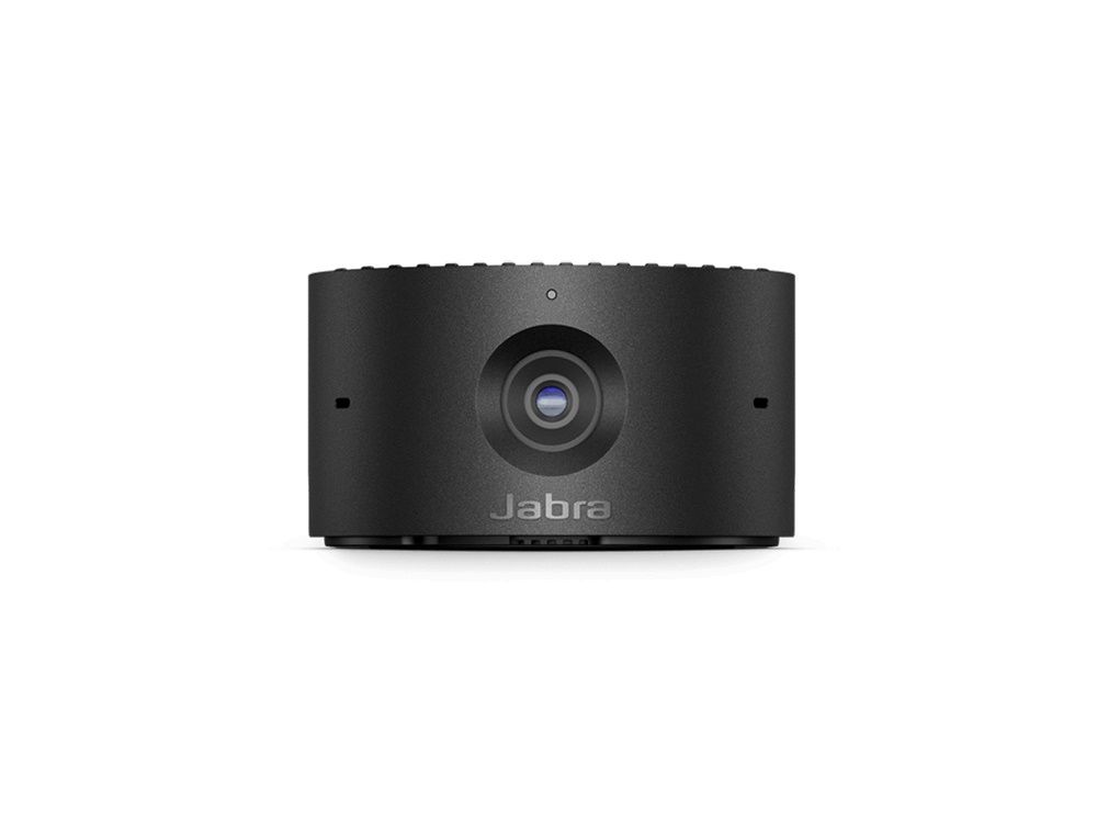 Vorokant van de Jabra PanaCast 20 4K webcam voor videovergaderen