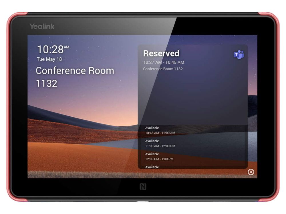 Yealink RoomPanel Microsoft Teams