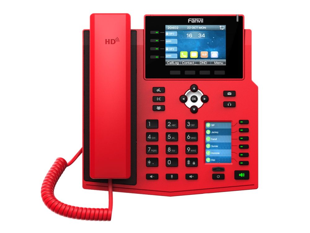 Fanvil X5U-R Special Red IP Telefoon