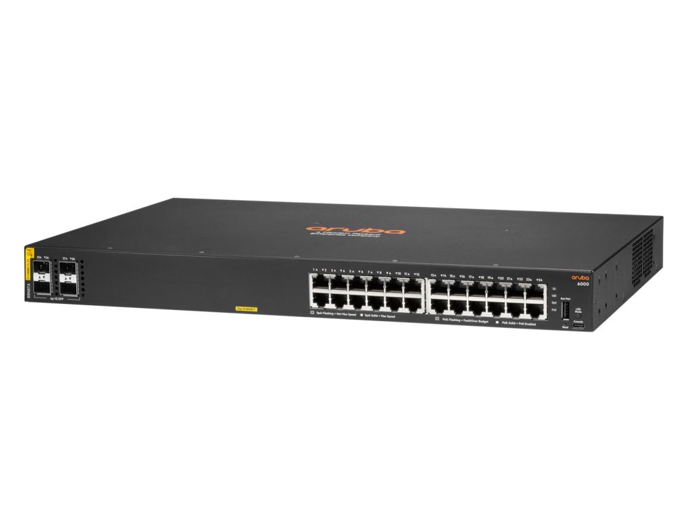 Aruba 6000 24G PoE 4SFP