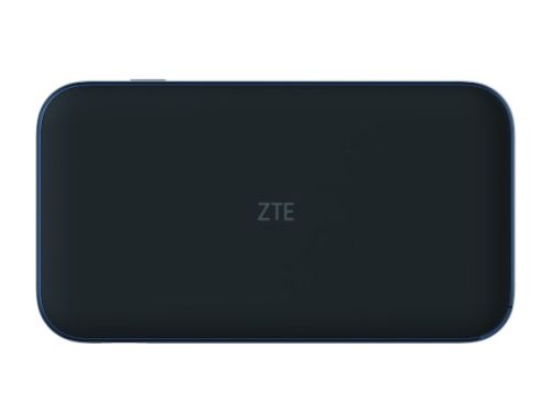 Achterkant van de ZTE MU5001 5G MiFi router met ZTE logo