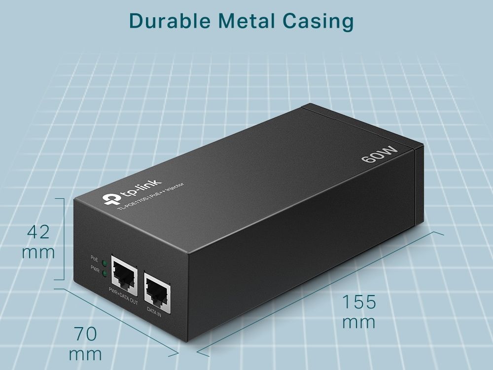 TP-Link PoE-170S Gigabit PoE++ injector