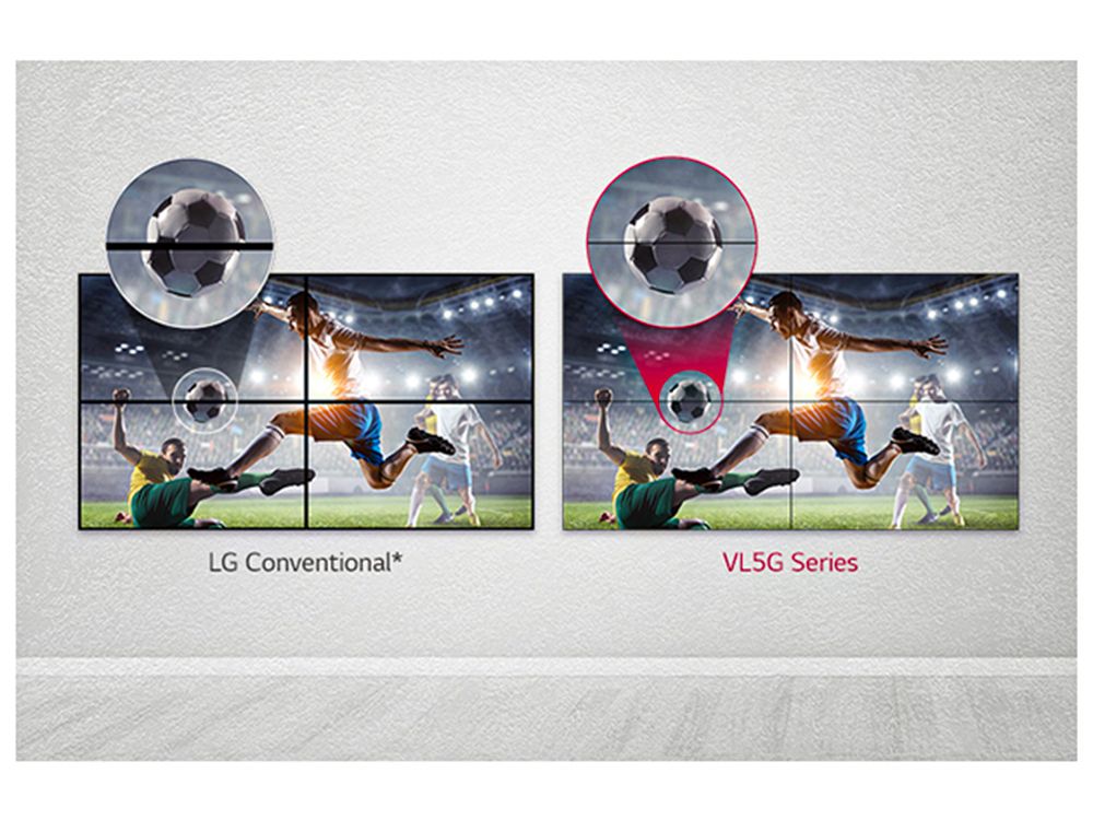 LG 49VL5G Complete Videowall 98''