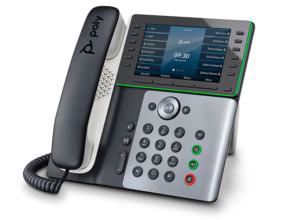 Poly Edge E550 VoIP telefoon