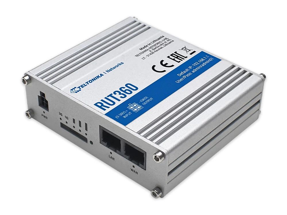 Teltonika RUT360 + 4G MIMO Omni Antenne