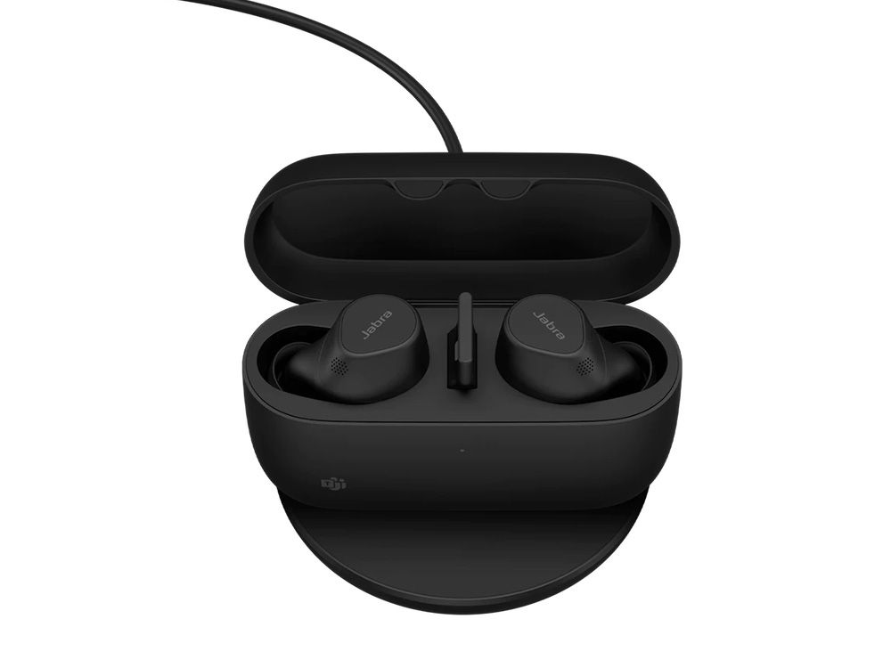 Jabra Evolve2 Buds MS Bluetooth earbuds, USB-C, met laadstation