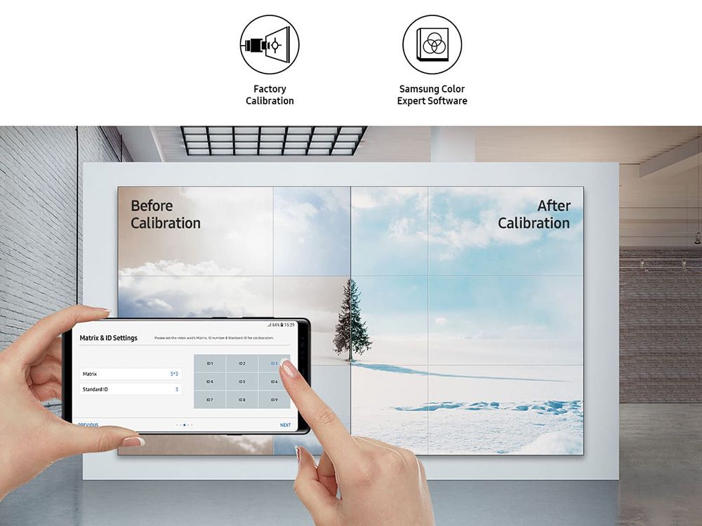 Samsung VM55B-U 55'' Videowall Display