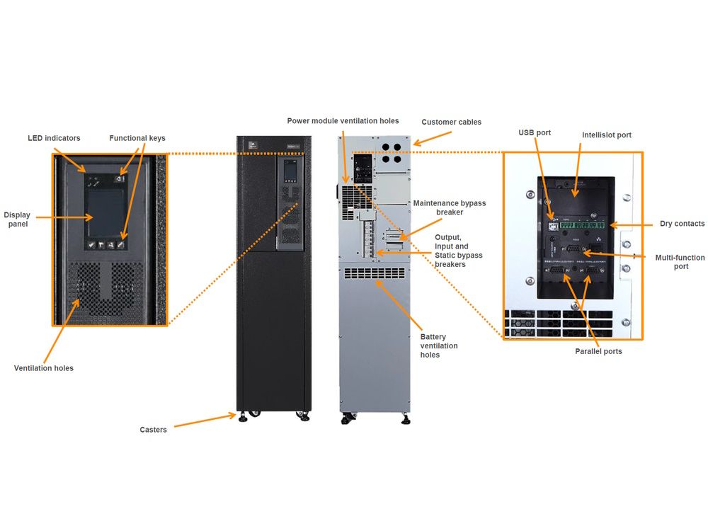 Vertiv EXS Online UPS 15kVA