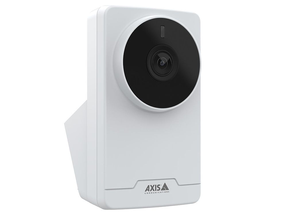 De Axis M1055-L camera schuin van links