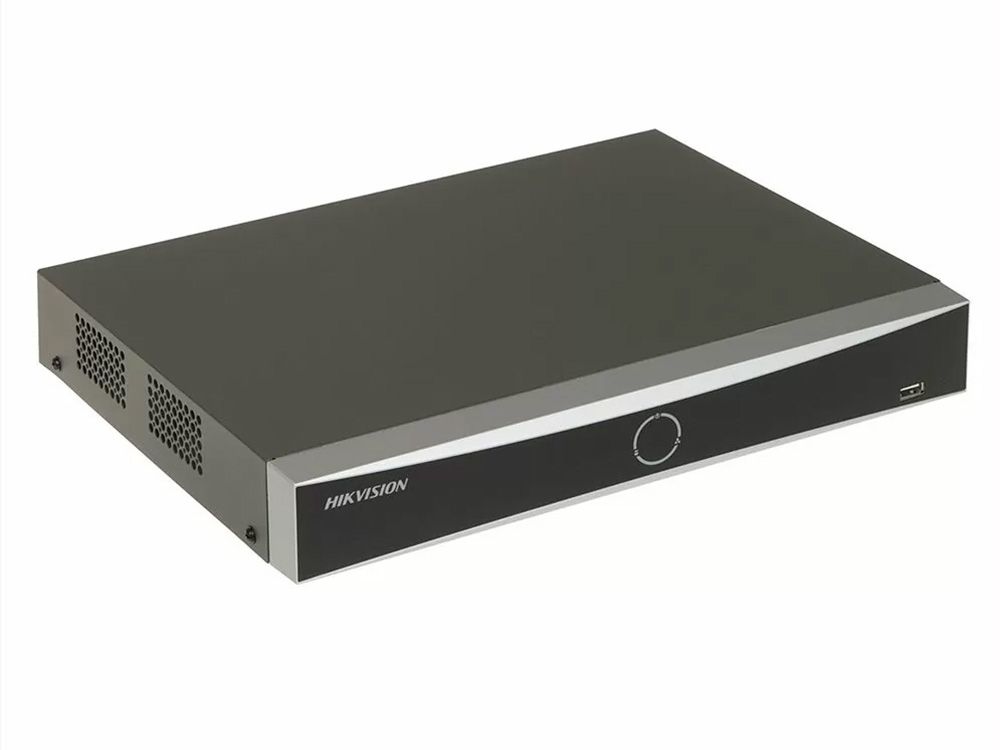 Hikvision DS-7604NXI-K1/4P AcuSense NVR schuin bovenaf