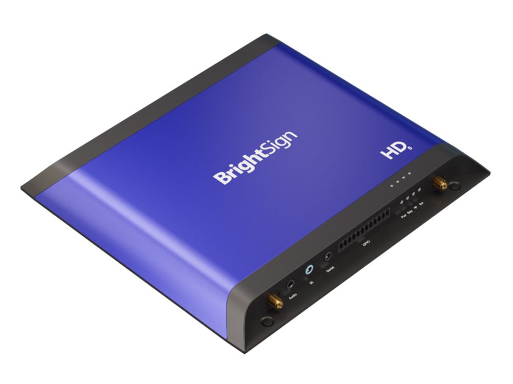 demo - BrightSign HD225 Media Player