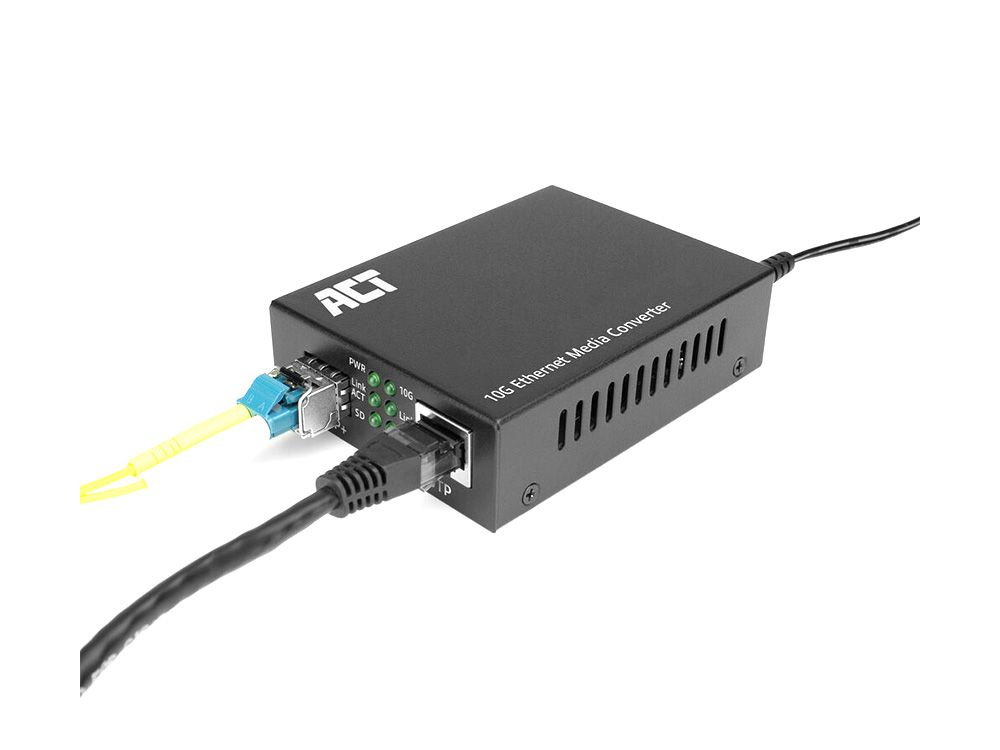 ACT Gigabit SFP+ Media Converter