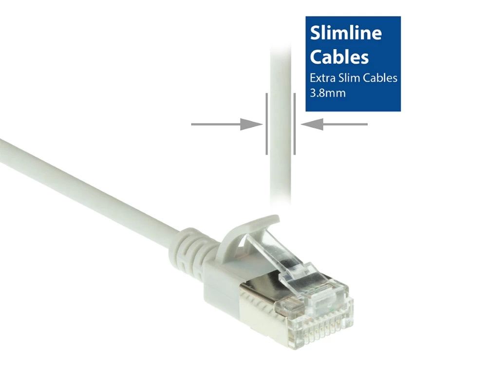 FTP Slimline Kabel Cat6a 0,15 m
