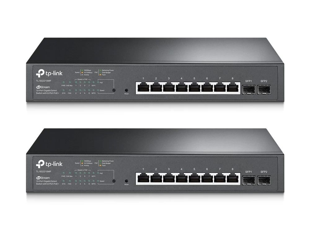 Omada by TP-Link TL-SG2210MP 2-pack