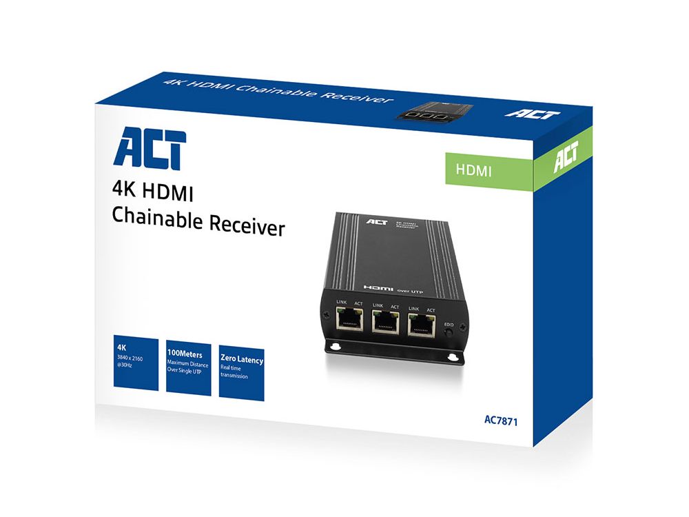 ACT AC7871 HDMI Koppelbare Ontvanger