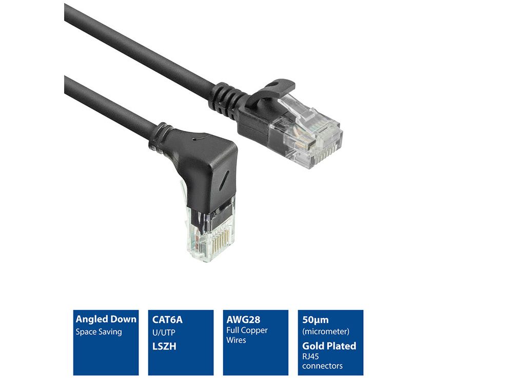 UTP Slimline Kabel Cat6a