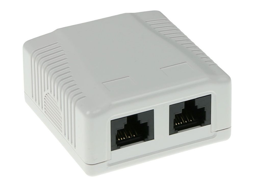 ACT Modulair opbouwdoos CAT6