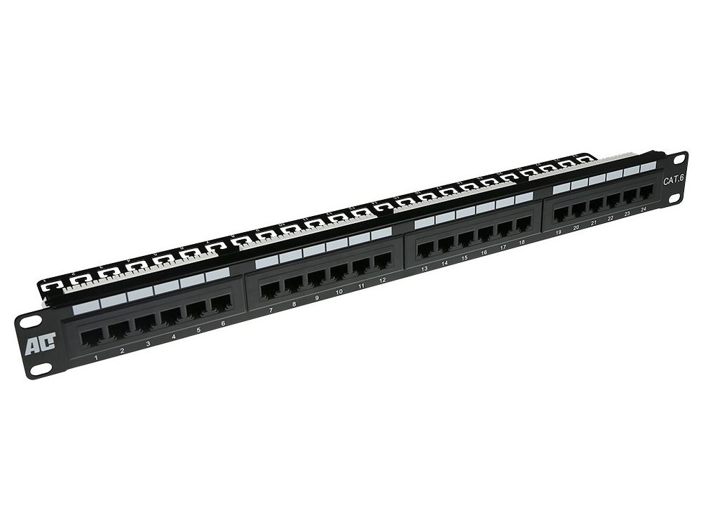 ACT Patchpaneel CAT6 Unshielded