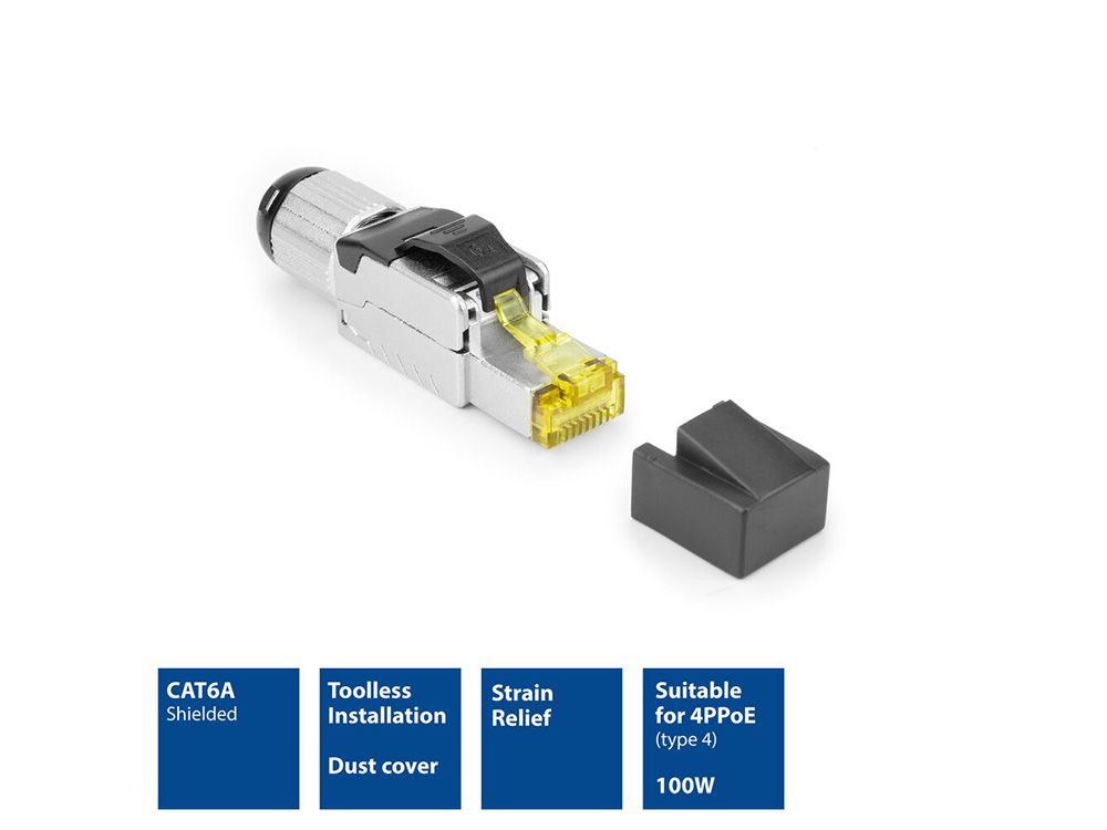 ACT Field Termination Plug Cat6A