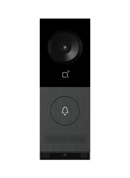 Voorkant van de Akuvox X910S Video Intercom met pakketcamera en 1 knop