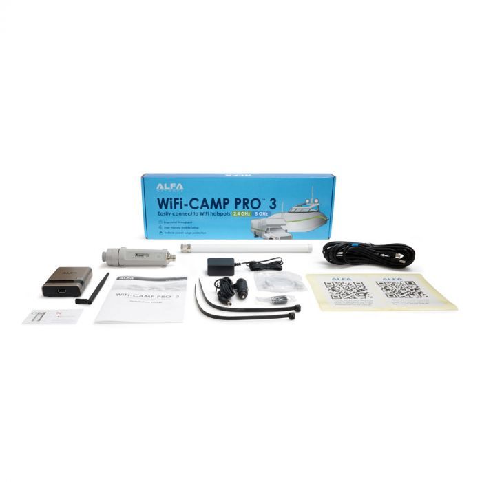 ALFA Network WiFi-Camp Pro 3 bundel
