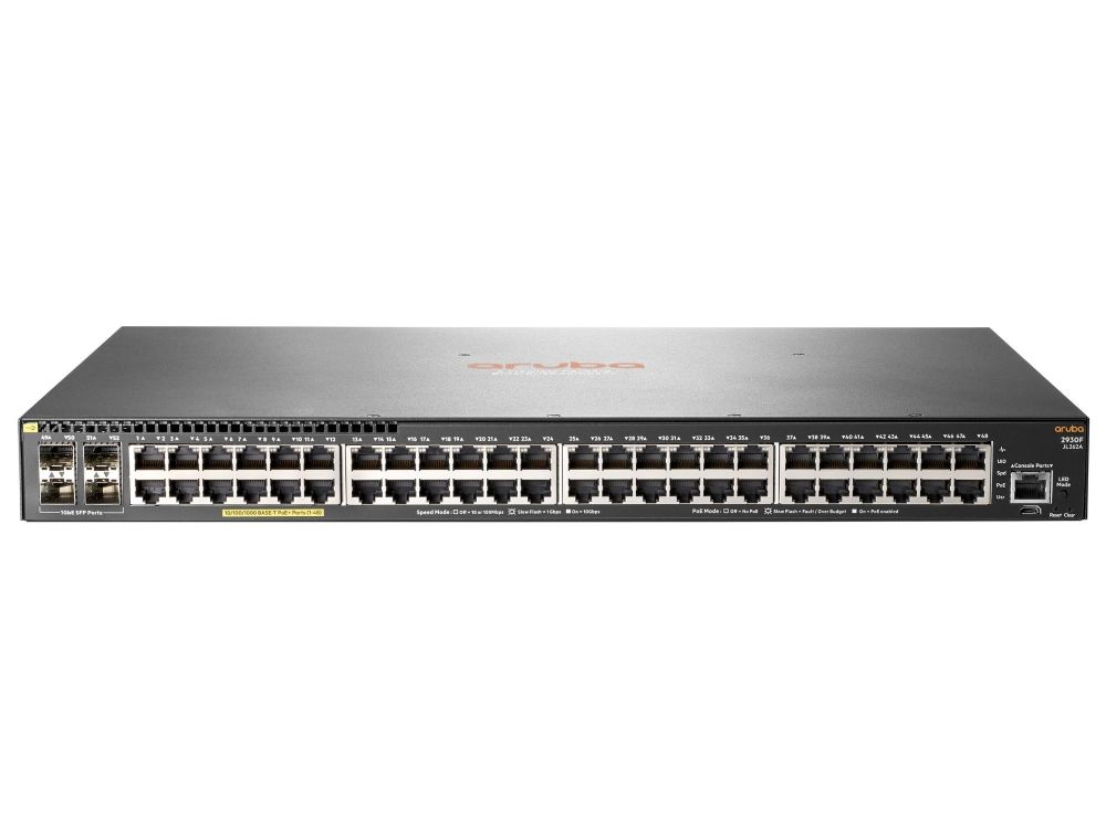 Aruba 2930F 48G PoE+ 4SFP