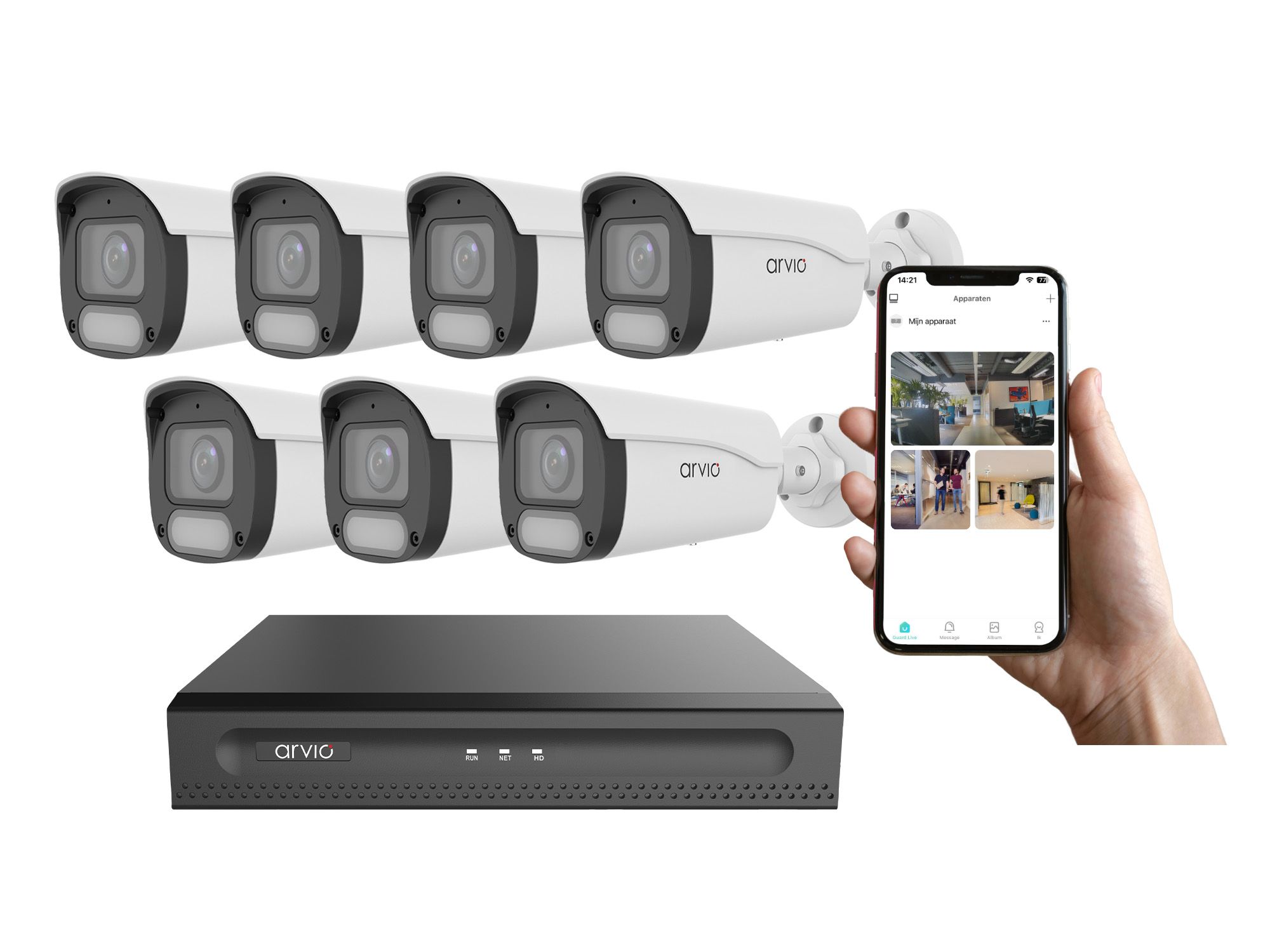 Arvio 7-Bullet Pro Bekabeld