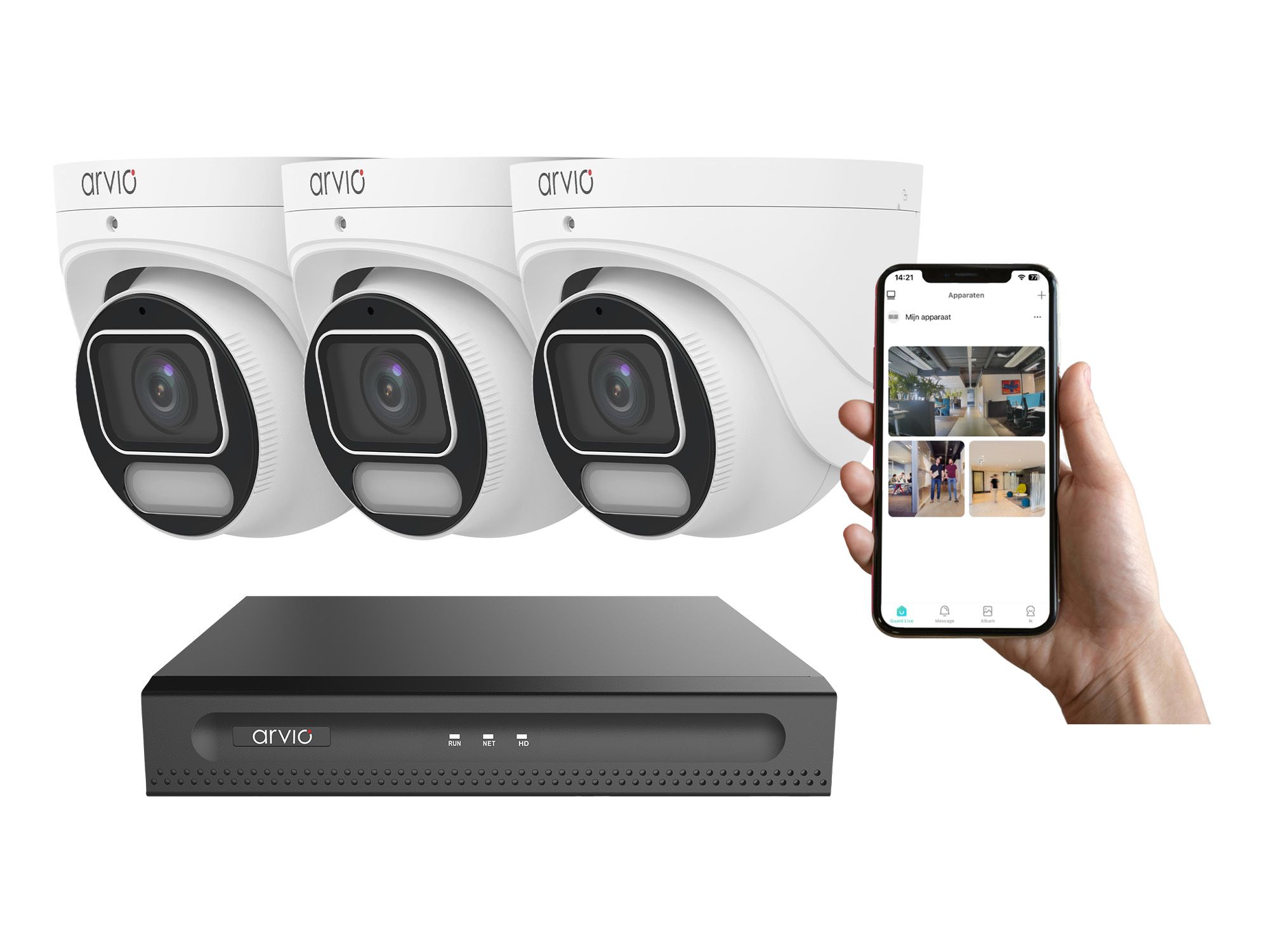 Arvio 3-Turret Pro Bekabeld