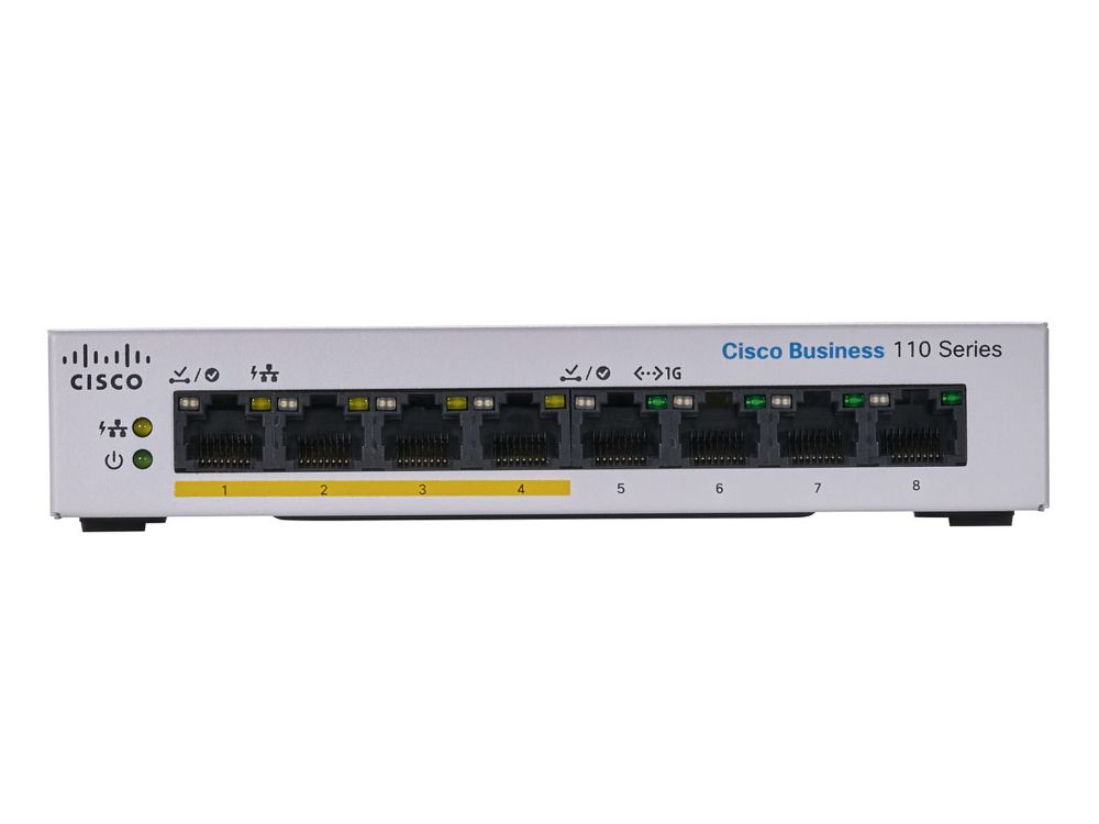 Cisco CBS110-8PP-D