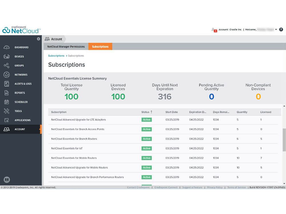 NetCloud Essentials for Branch LTE Adapters (Standard)
