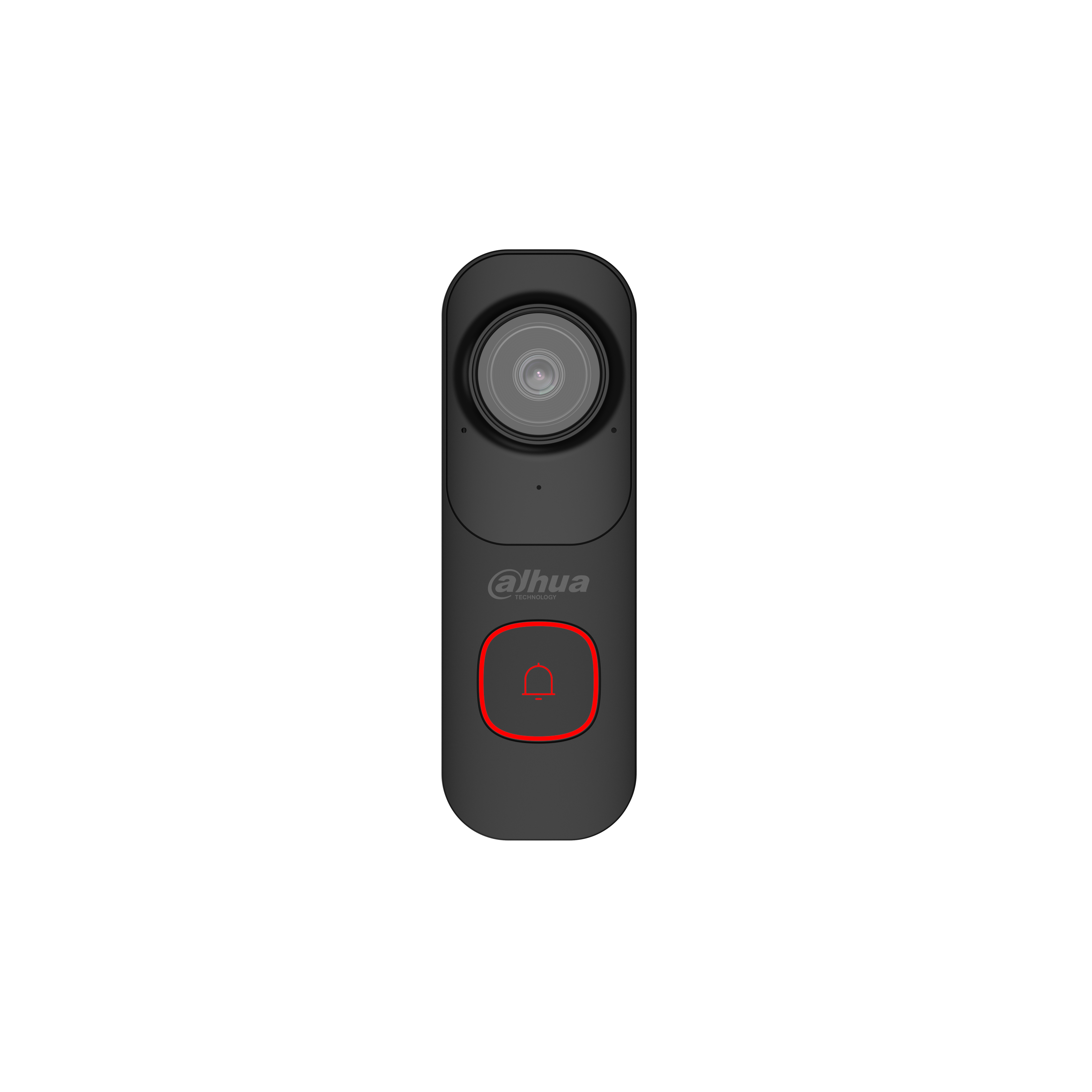 De Dahua DB41AB 4MP WiFi Video Deurbel met rode verlichting
