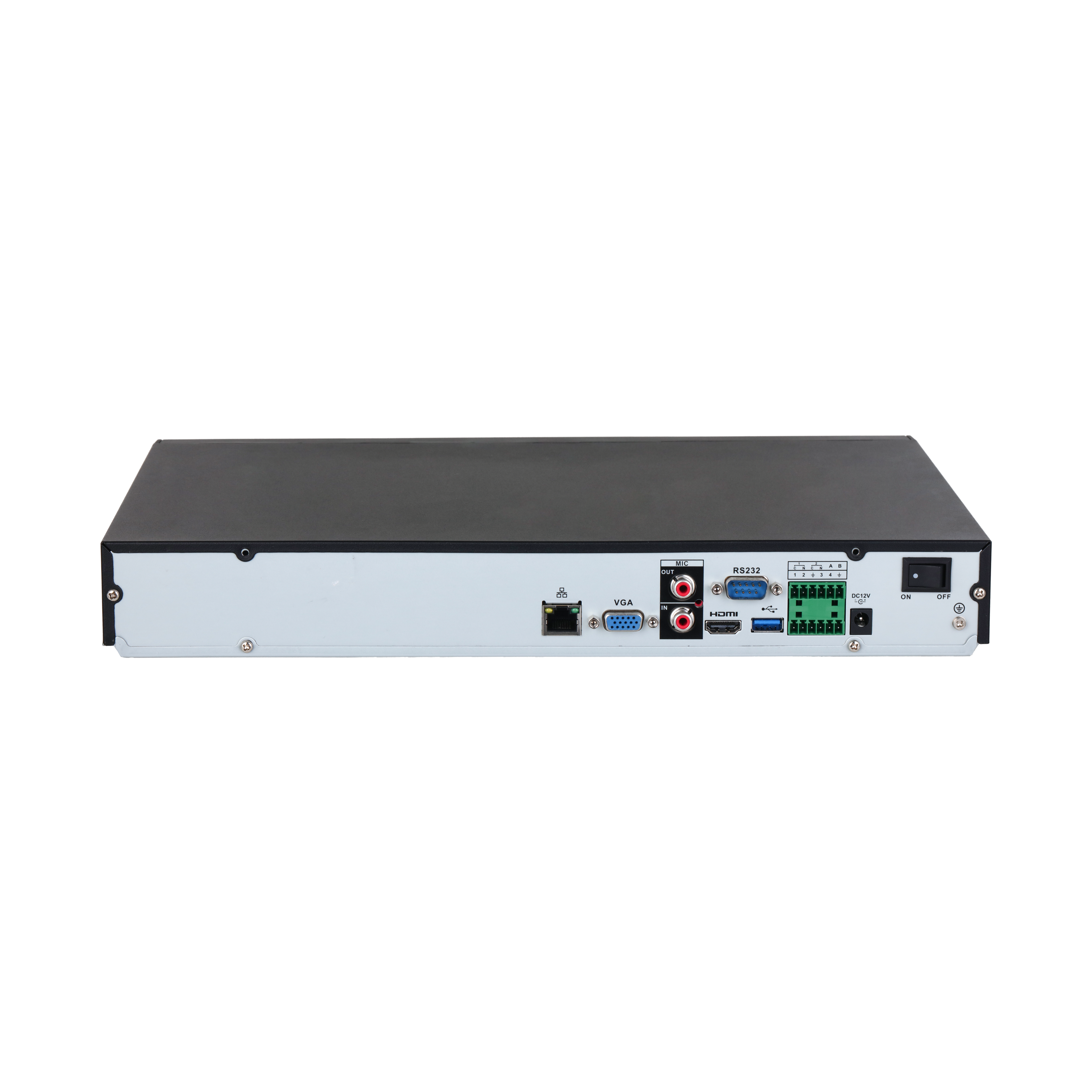 Dahua DHi-NVR5208-EI Netwerk Video Recorder voor camerabeveiliging achterkant
