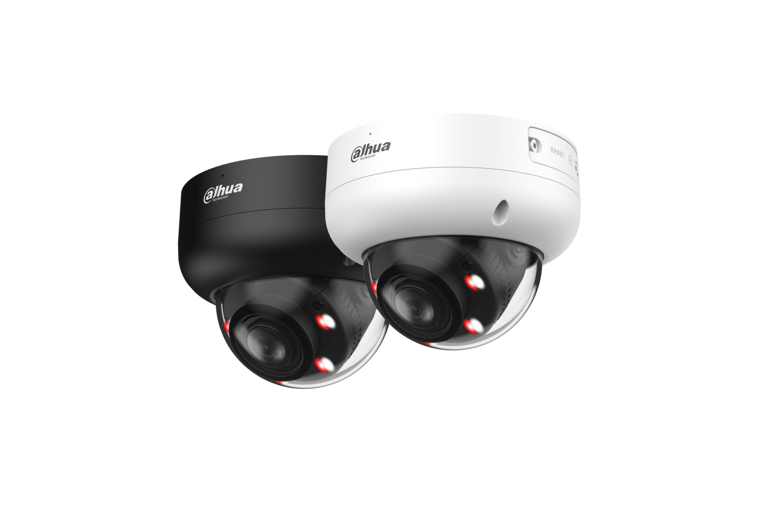 dahua dome camera black and white