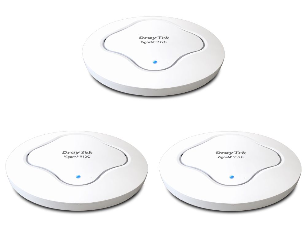 DrayTek VigorAP 912C 3-pack