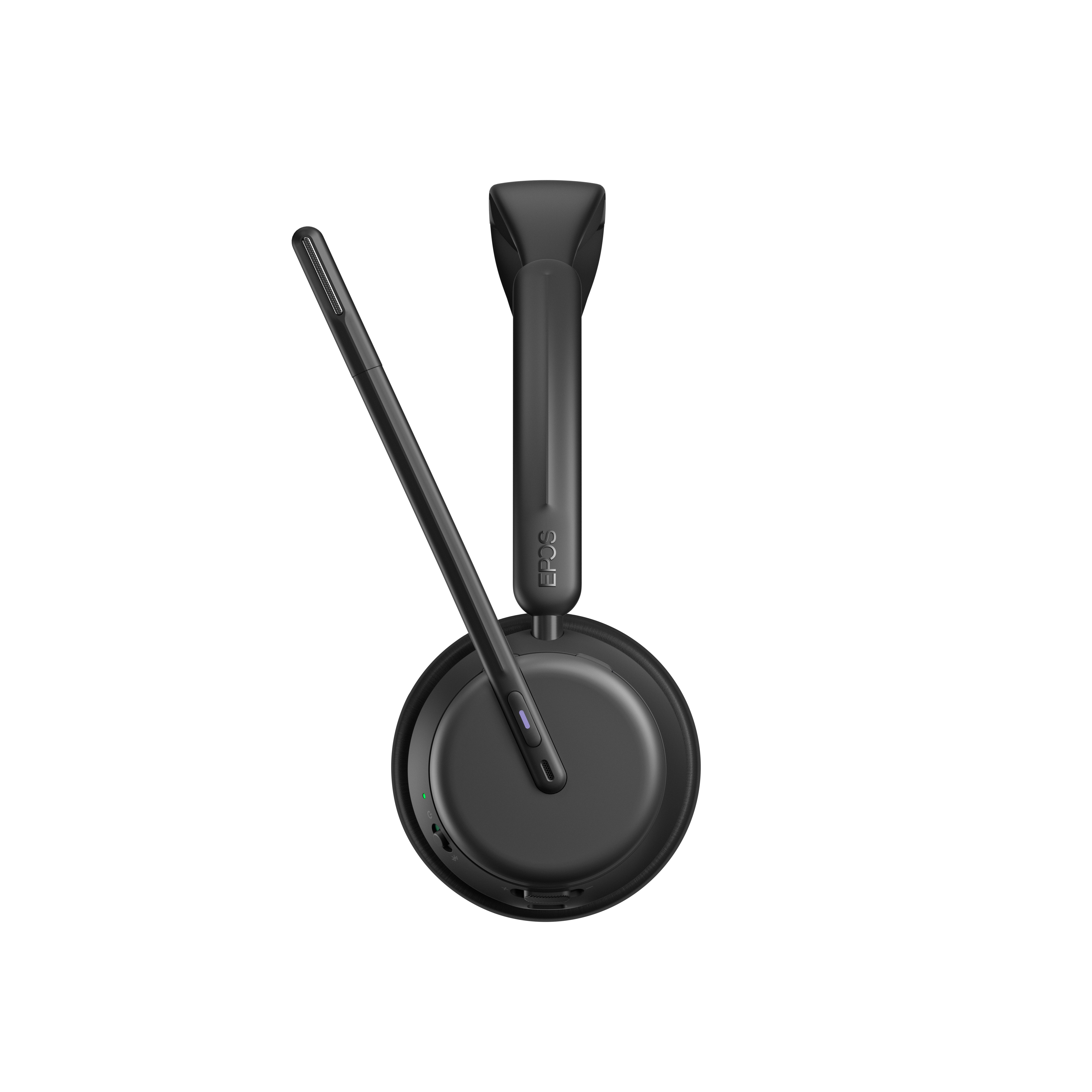 Zijkant EPOS IMPACT 1000 MS UC ANC WL dubbeloors Bluetooth headset