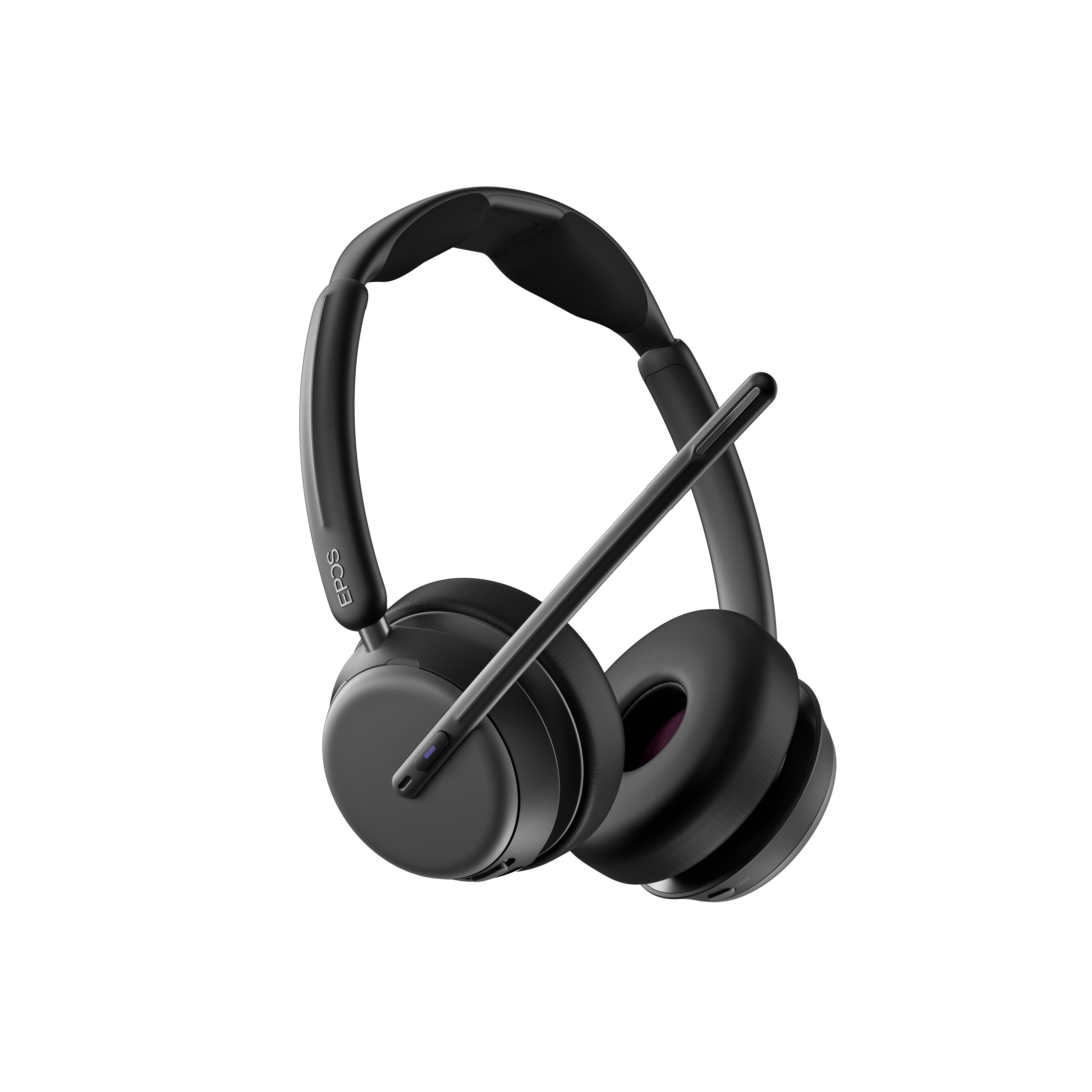 EPOS IMPACT 1000 MS UC ANC WL Bluetooth headset met microfoonarm omhoog