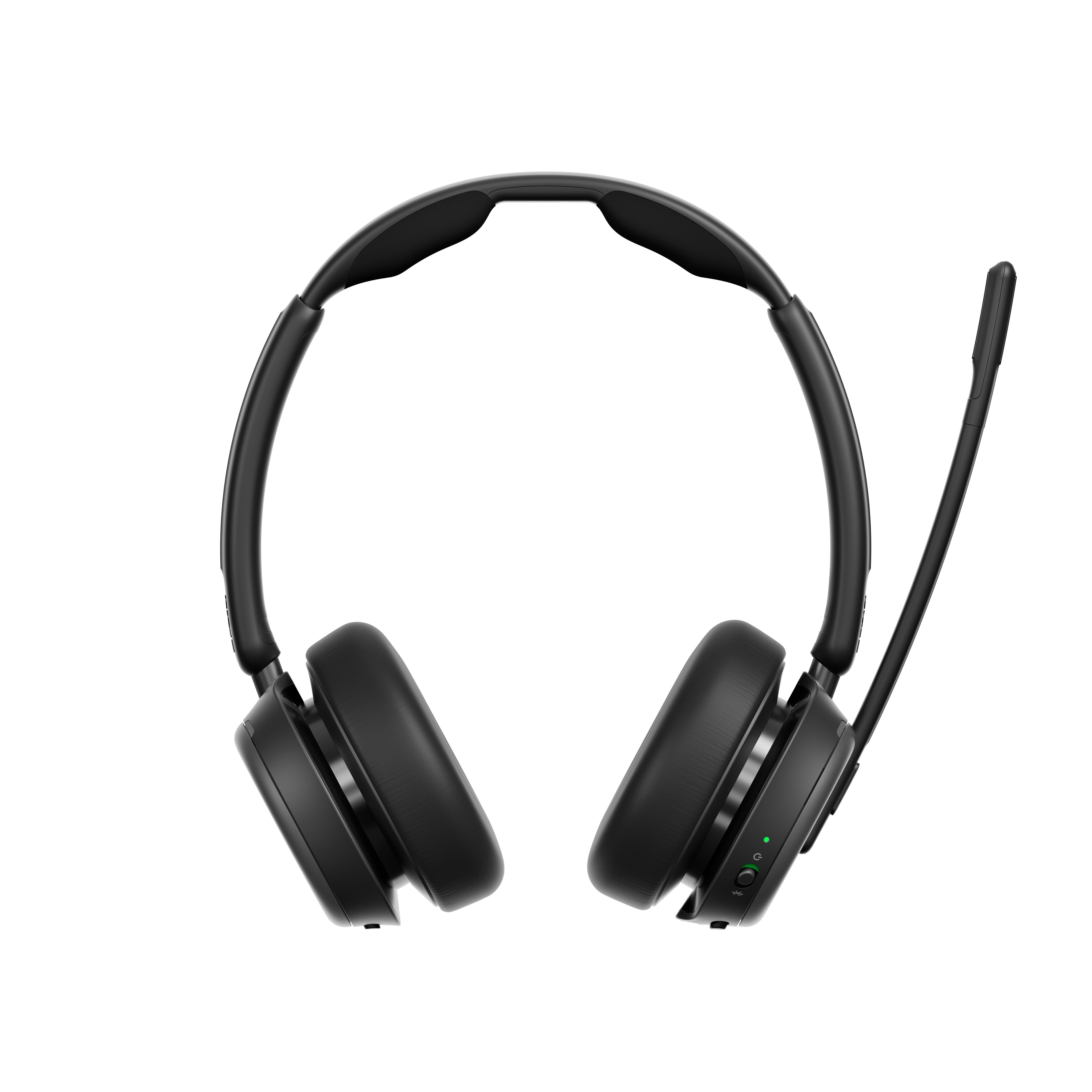 Voorkant EPOS IMPACT 1000 MS UC ANC WL dubbeloors Bluetooth headset