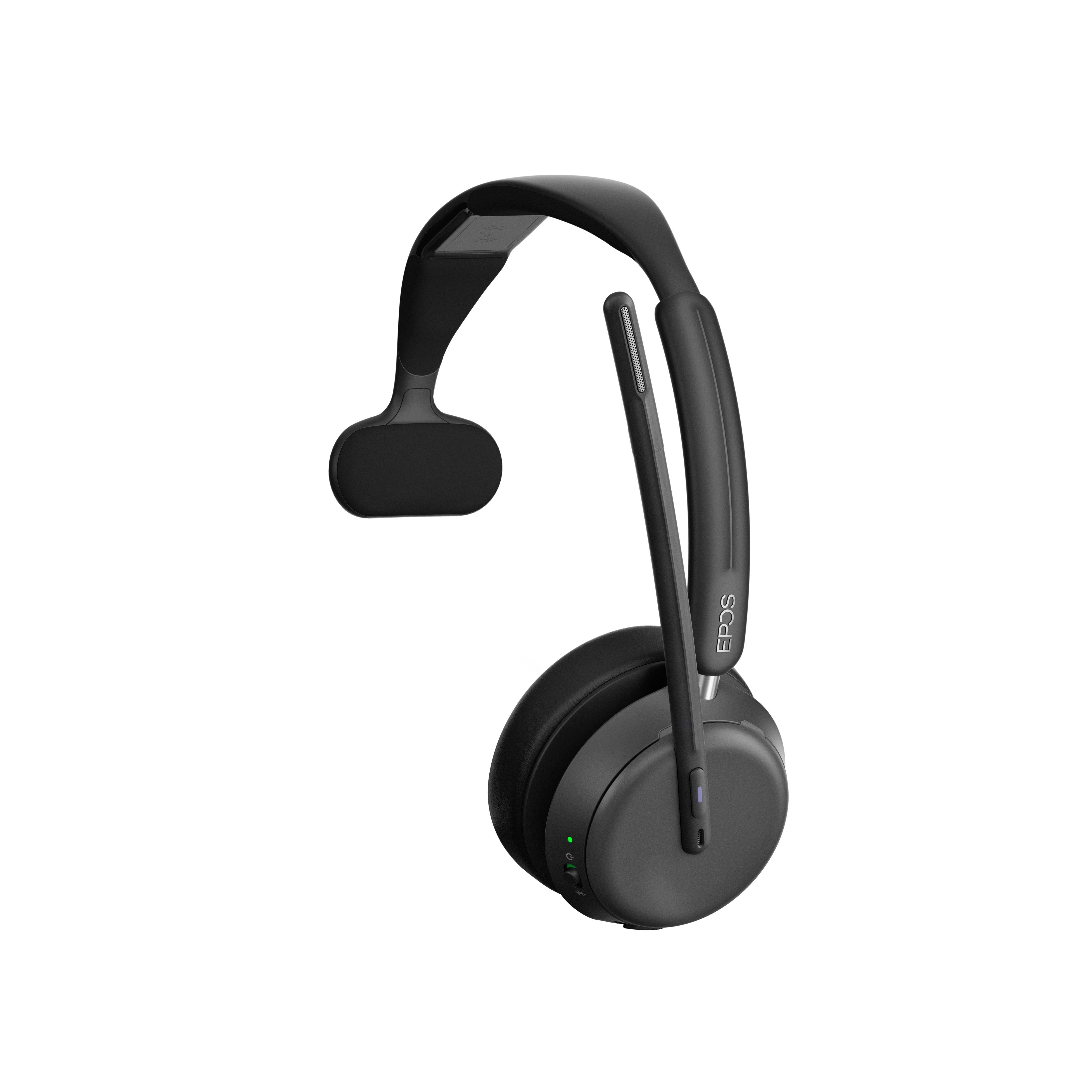 EPOS IMPACT 1000 MS UC Mono WL Bluetooth Headset met microfoonarm omhoog