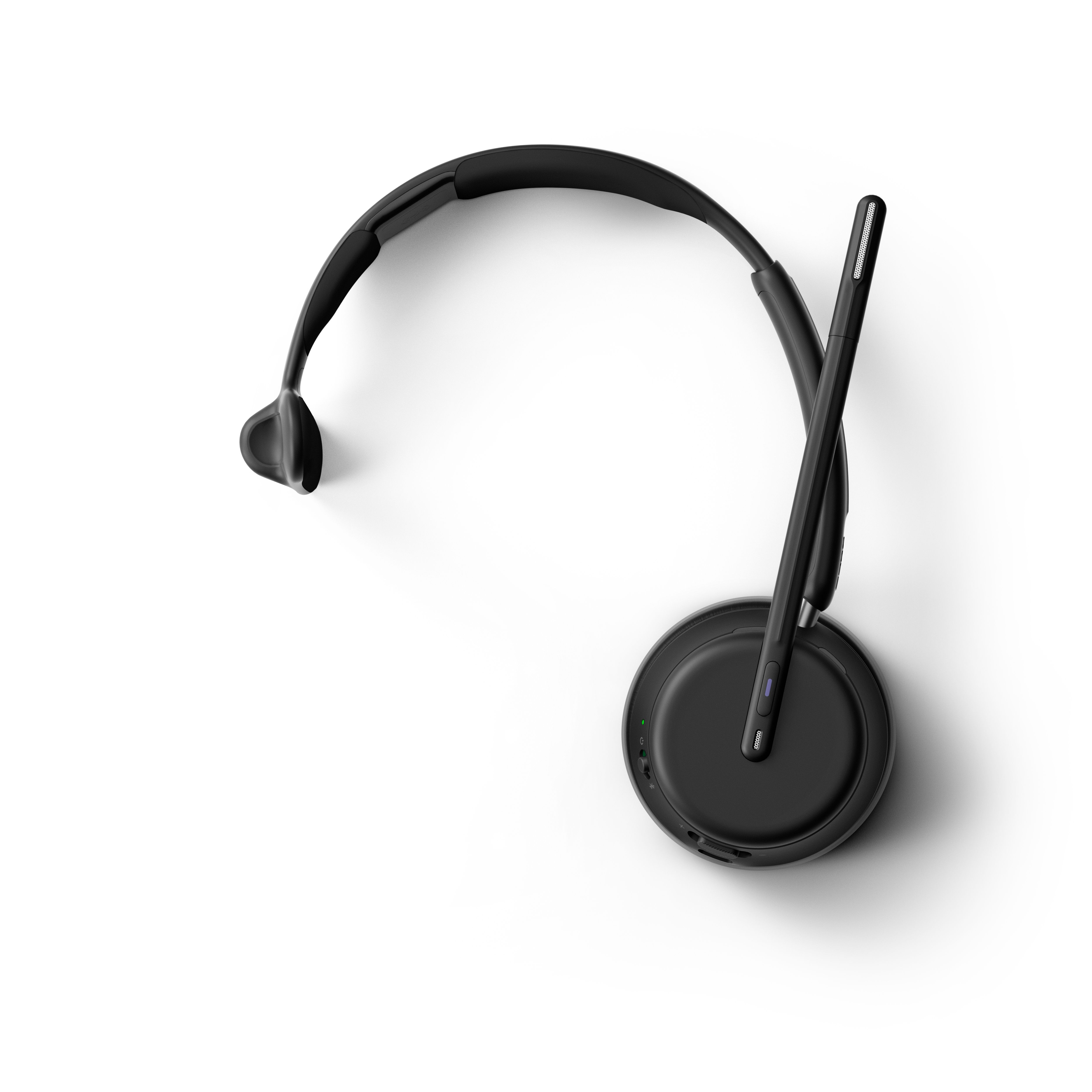 EPOS IMPACT 1000 MS UC Mono WL Bluetooth Headset plat om op te bergen