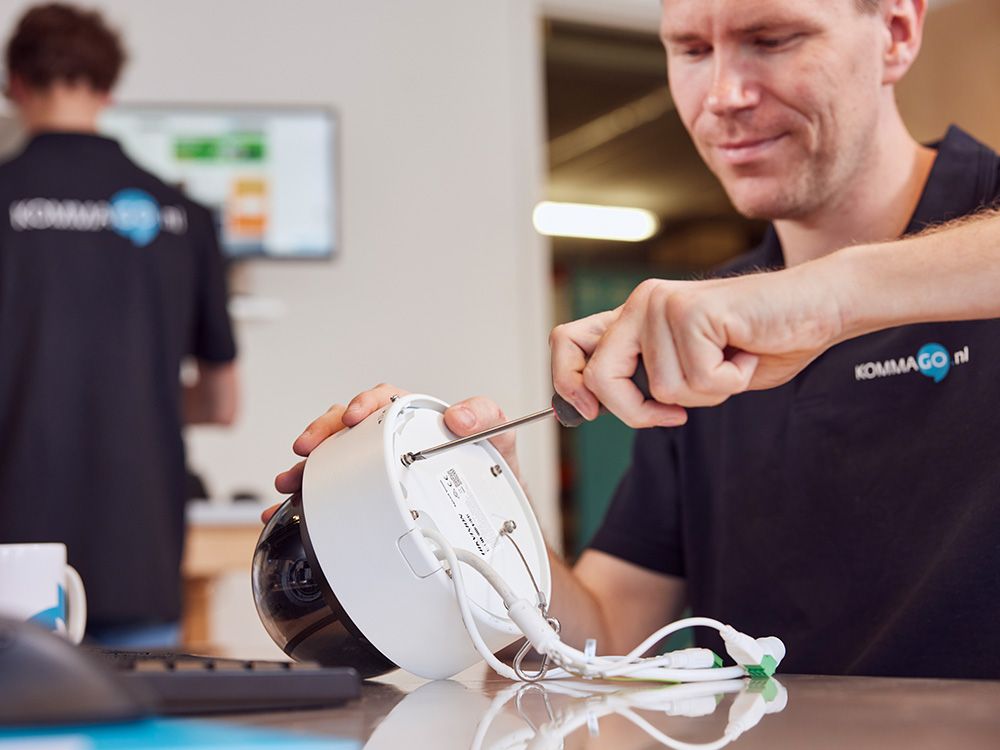 De Extra camera voorconfiguratieservice zodat je naast een NVR en camera nog een camera kan laten voorconfigureren